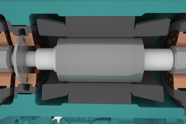 Chiller Driveline with a focus on magnetic bearings