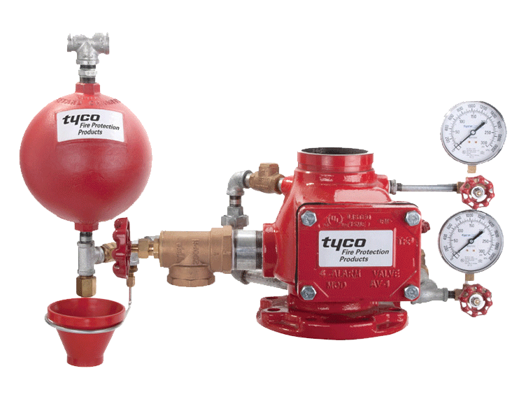 Wet system valve