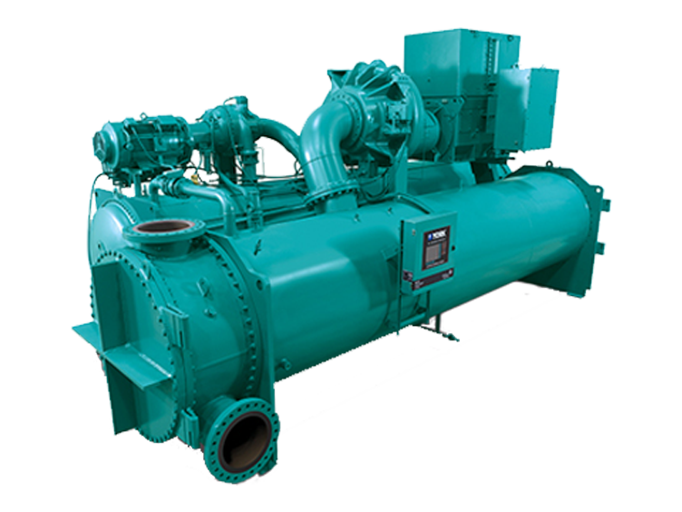 Centrifugal chiller with economizer