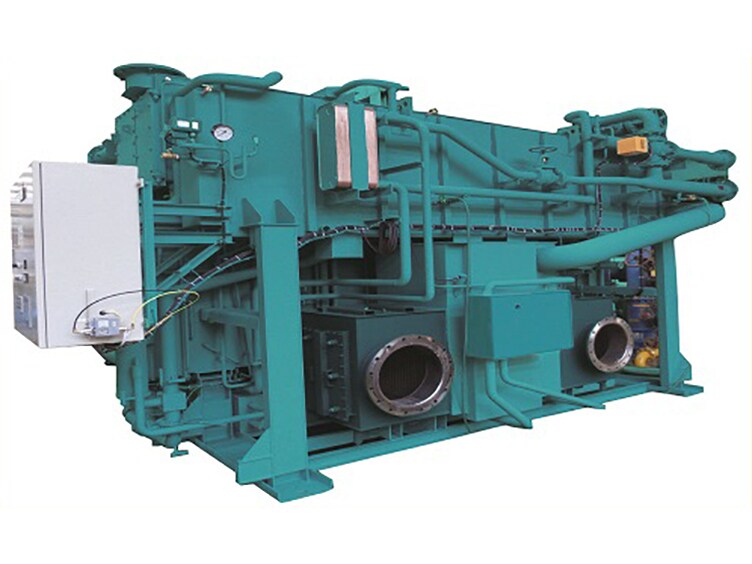 Display of a absorption chiller refrigeration system