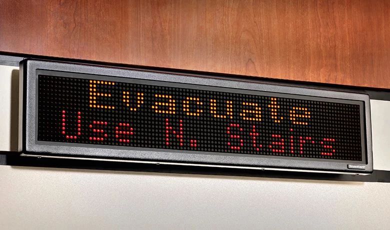 Simplex TrueAlert text messaging appliance